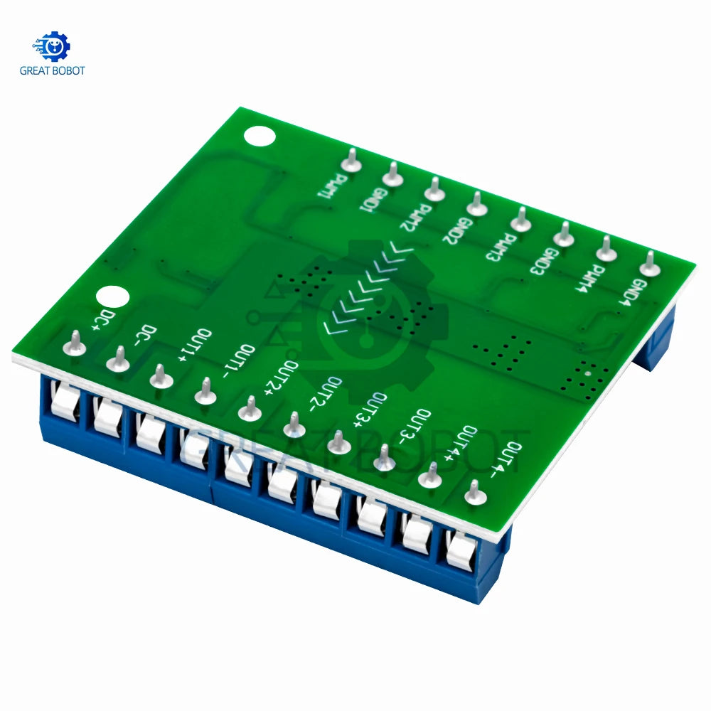 4-Channel MOSFET PWM Switch Controller Board DC 5V–27V MOSFET Controller Board Axl