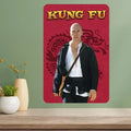 Kung Fu Classic TV Show Metal Poster Sign | Retro Wall Art Metal Wall Sign Axl aluminum sign aluminum 20x30cm