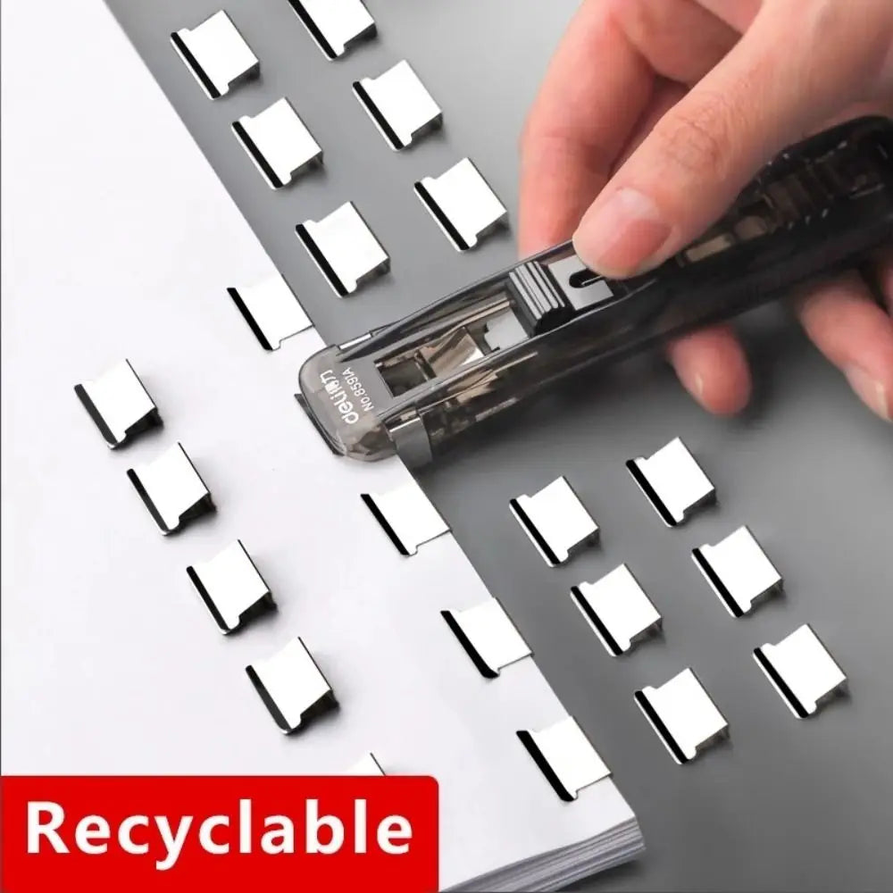 Metal Push Paper Clip – Reusable Traceless Document Binder Document Paper Clip Axl