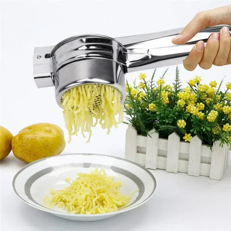 Stainless Steel Potato Ricer & Vegetable Masher Press Potato Ricer Masher Axl