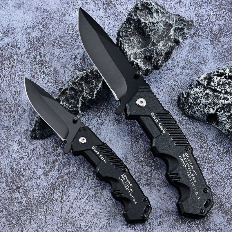 Stainless Steel Folding Pocket Knife – Camping & Outdoor EDC Folding Pocket Knife Axl