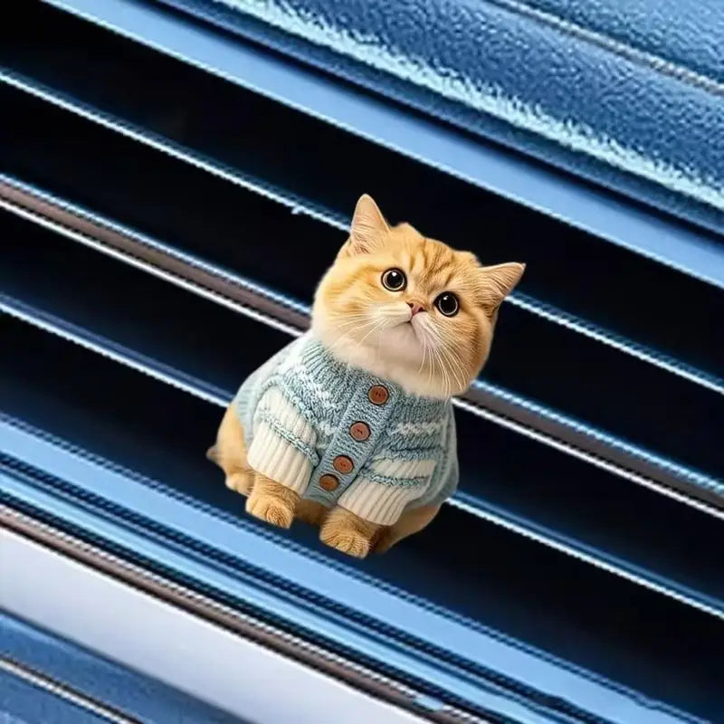 Cute Cat Car Air Vent Aromatherapy Clip | Long-Lasting Freshener Car Air Freshener Axl