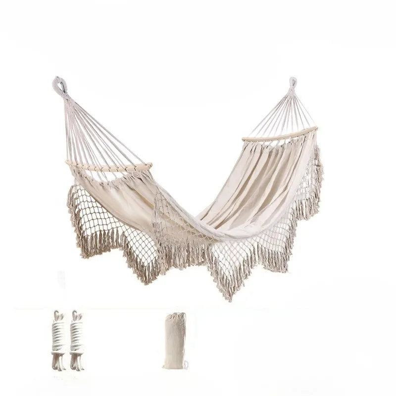 Indoor Outdoor Tent Swing Chair – Cotton Hammock Seat Hammock Swing Chair Axl