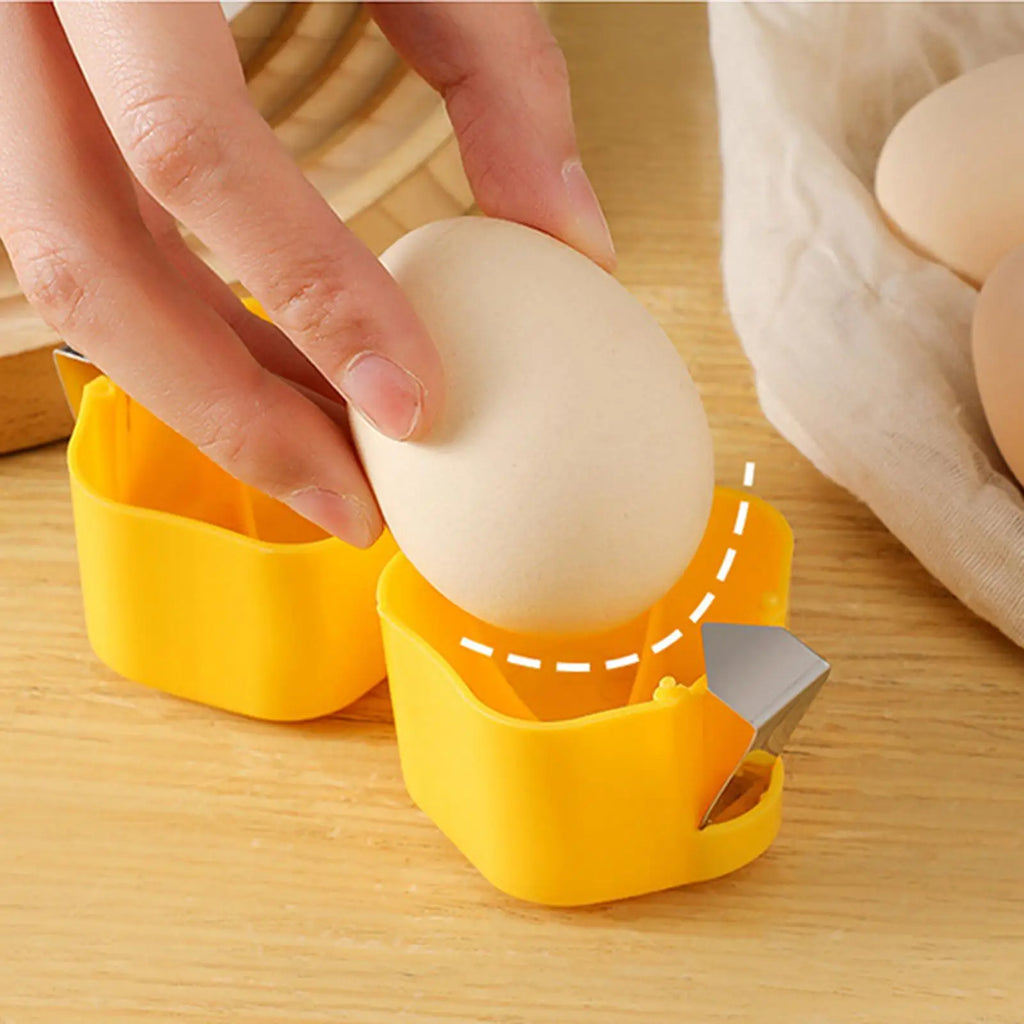 Egg Shell Opener & Cracker Tool – One-Press Egg Separator Egg Cracker Tool Axl