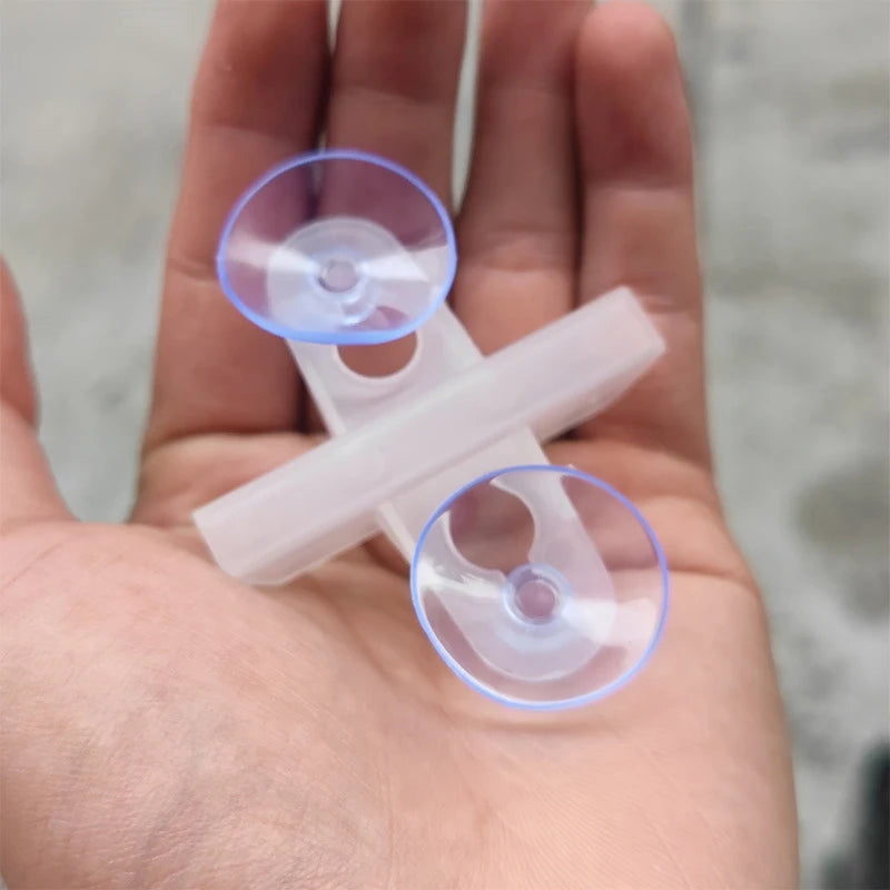 Aquarium Fish Tank Divider Isolation Clips with Suction Cups 2Pc Aquarium Divider Clip Axl
