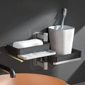 4-Tier Rotary Wall Mounted Soap Dish & Drain Storage Rack Wall Soap Rack Axl 2 floors
