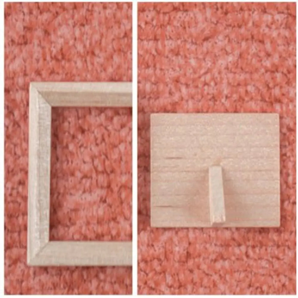 2pcs 1:12 Dollhouse Miniature Wood Photo Frames | DIY Décor Dollhouse Miniature Axl
