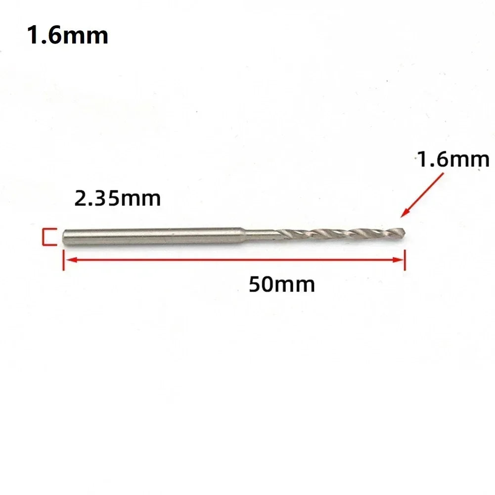 7-Piece HSS Mini Twist Drill Bits 2.35mm Shank | Wood & Craft HSS Twist Drill Bits Axl