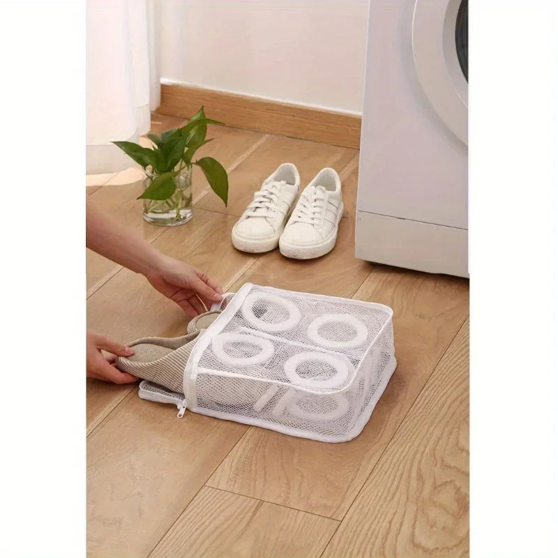Mesh Laundry Bag for Shoes, Bras & Underwear | Zipper Closure Mesh Laundry Bag Axl