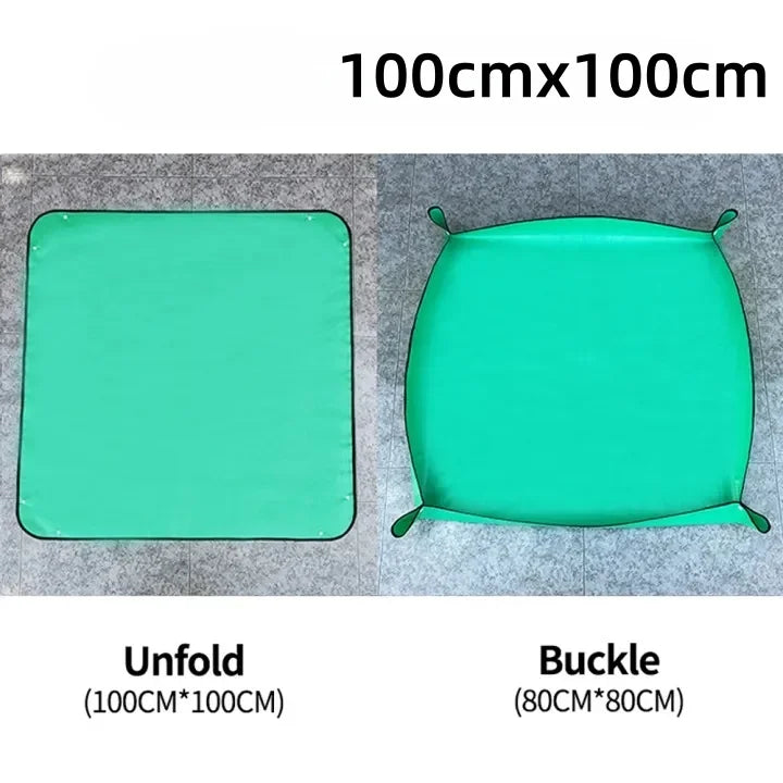 Foldable Gardening Potting Mat – Waterproof Planting Pad 50–100cm Gardening Potting Mat Axl 100X100cm