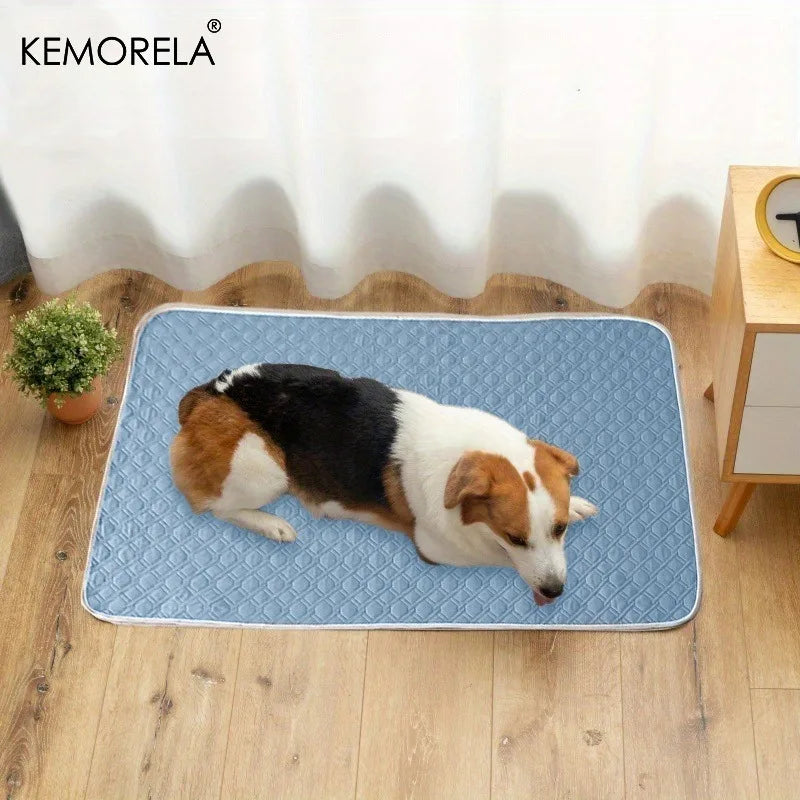 KEMORELA 2-Pack Dog Cooling Mat – Washable Pet Bed All Sizes Dog Cooling Mat Axl