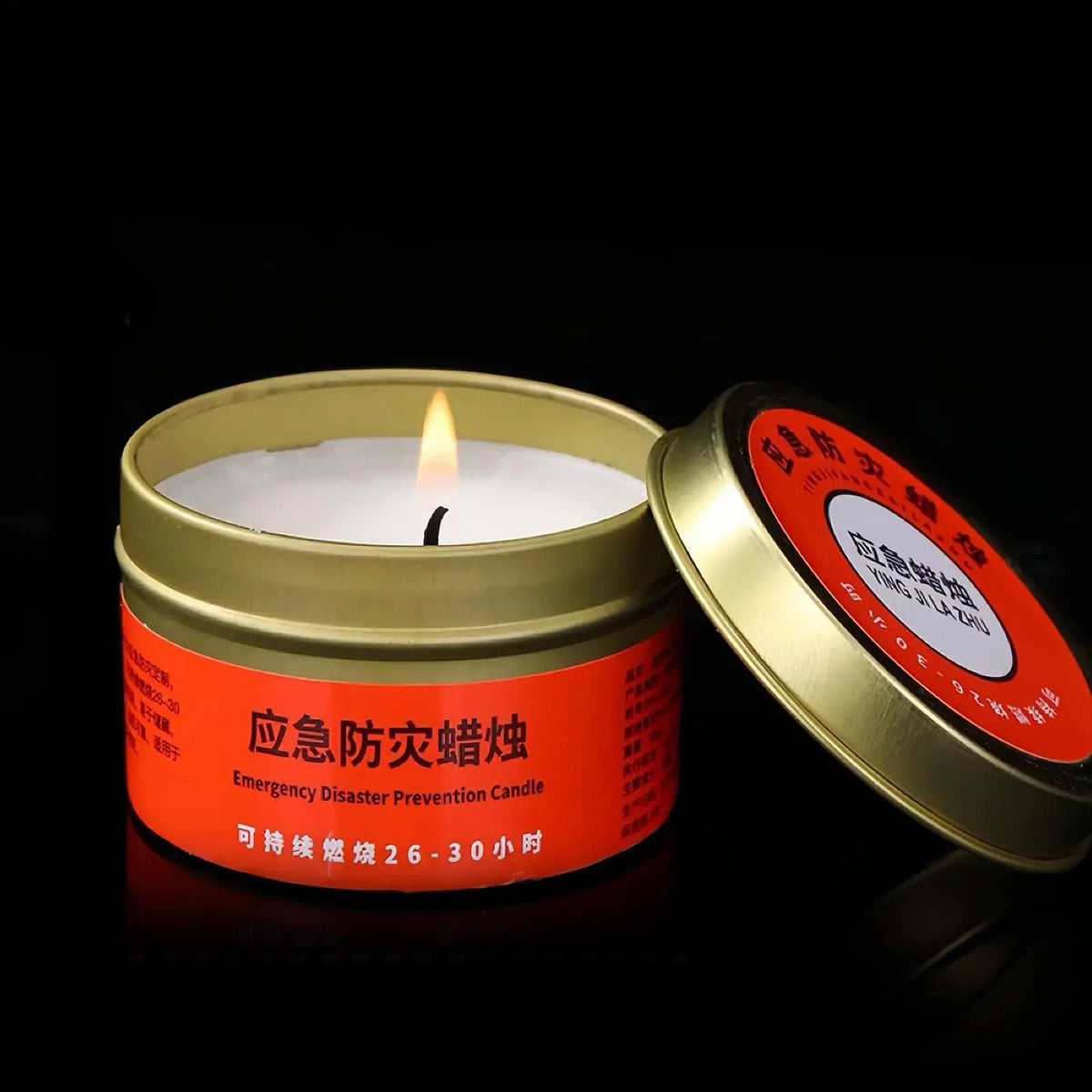 30-Hour Survival Candle – Windproof Odorless Emergency Light Survival Candle Axl