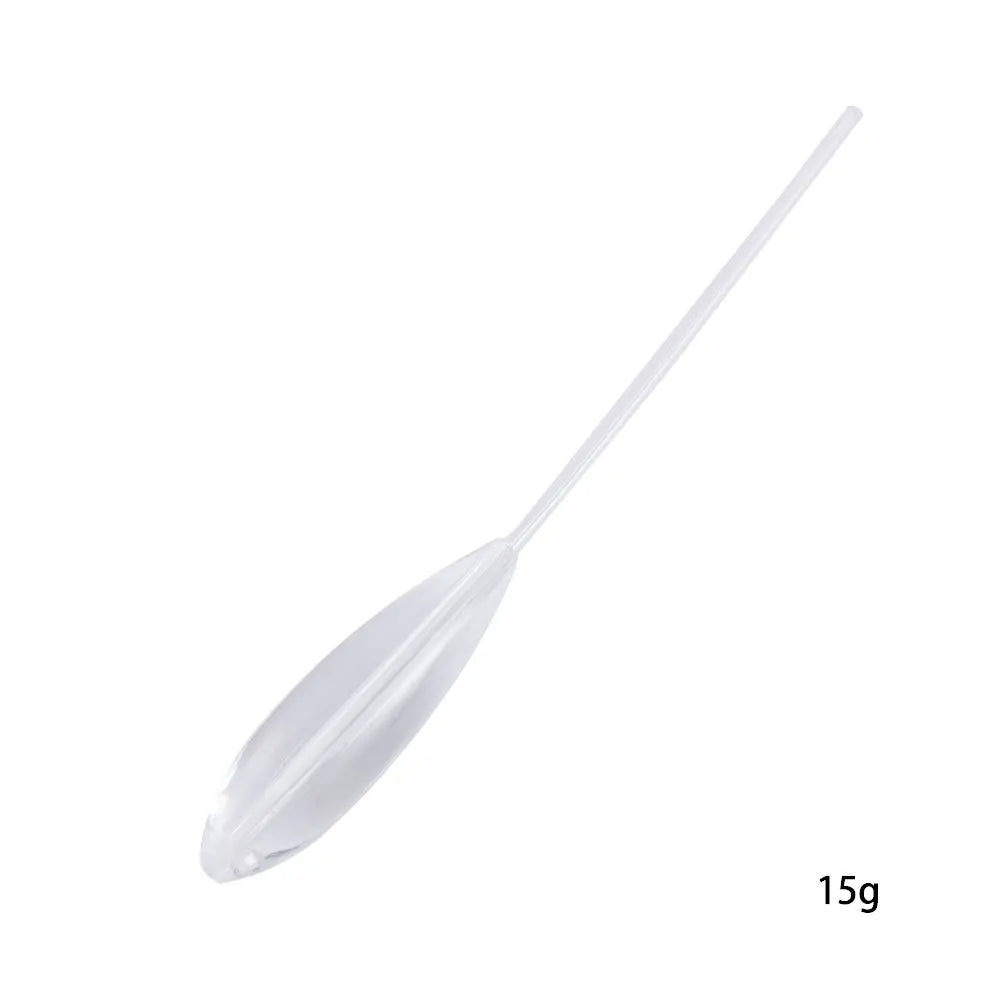 Transparent Acrylic Sinking Bombard Fishing Float 5–20g Bobber Fishing Float Axl 15g