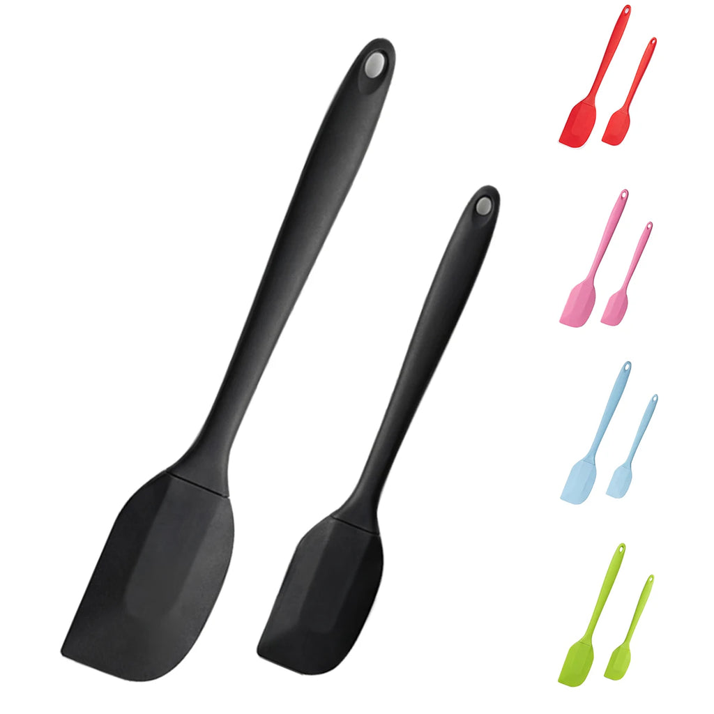 2-Piece Silicone Spatula Set – Heat-Resistant Baking & Pastry Tool Silicone Spatula Set Axl