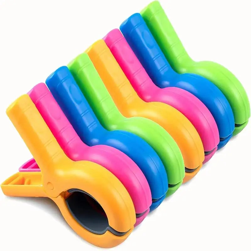 Beach Towel Clips – Wind-Resistant Non-Slip Laundry Pegs 4/8 Pack Laundry Clips Axl