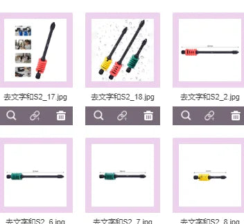Magnetic Cross Screwdriver Bits 65/90/110mm Hex Shank – 1pc Screwdriver Bit Axl