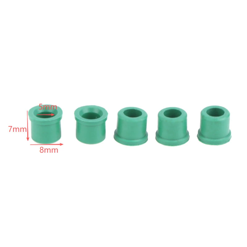 HVAC O-Ring Gaskets 50/100Pcs – R410A R134A 1/4" Hose Seal Kit HVAC Sealing Gaskets Axl