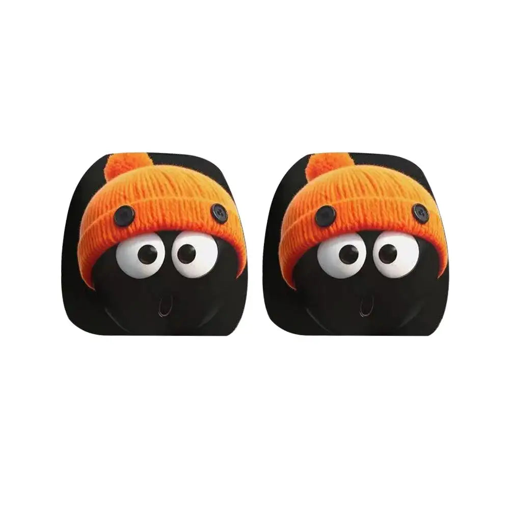 Cartoon Anime Car Headrest Covers – Universal Elastic Fit 2pc Car Headrest Covers Axl C 1 Pair
