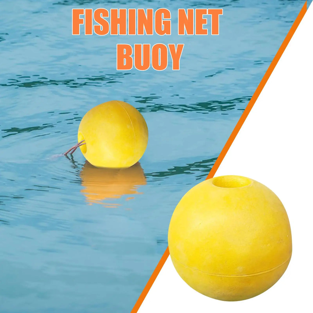 PVC Foam Buoy Float – Kayak, Fishing Net & Pool Marker Marine Buoy Float Axl