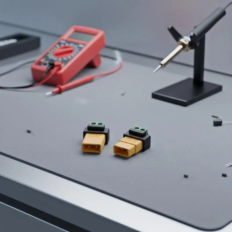 XT60 to 2-Pin Terminal Adapter – Solderless Charging Connector Charging Connector Adapter Axl