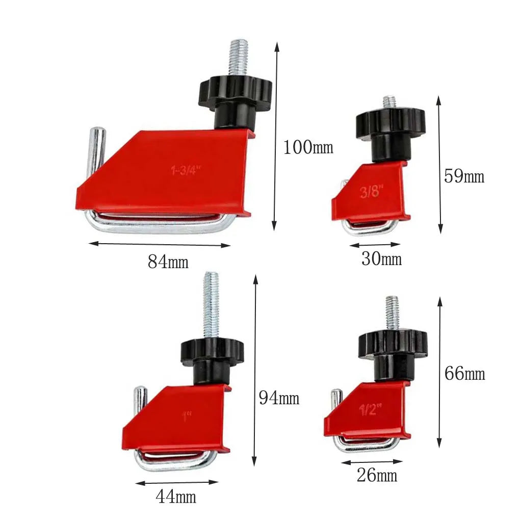 4-Pc Hose Pinch Off Pliers Set – Fuel, Coolant & Brake Lines Hose Clamp Pliers Axl