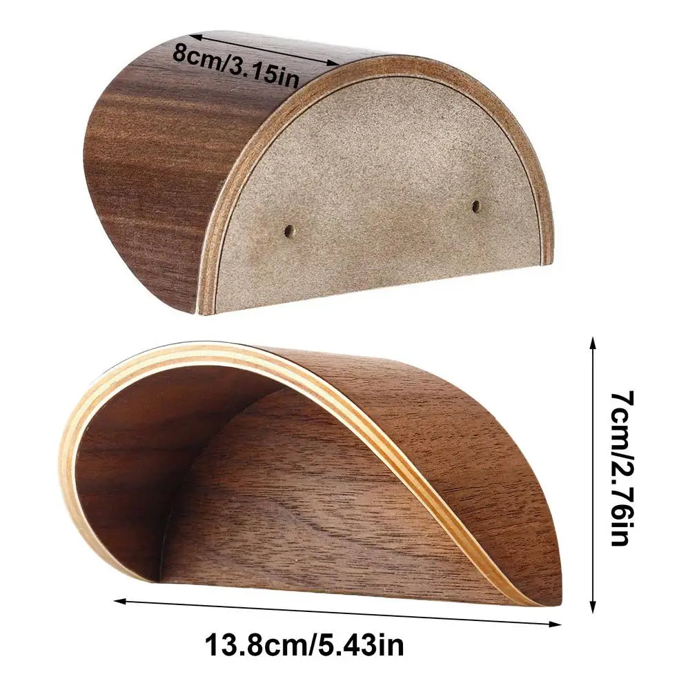 Wooden Cowboy Hat Rack | Wall-Mounted Western Hat Organizer Wall Hat Rack Axl Red
