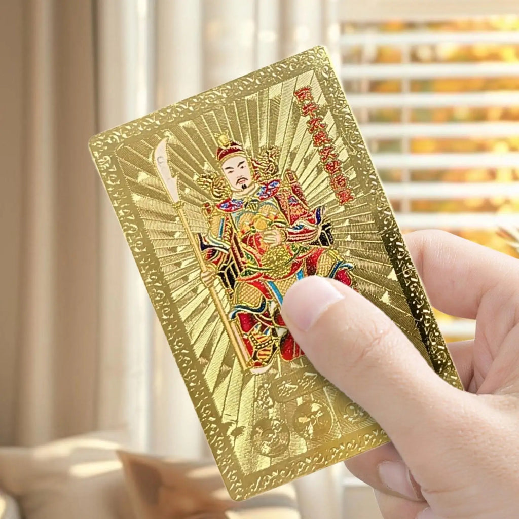 2026 Year of the Horse Tai Sui Card – Gold Lucky Keepsake Cultural Keepsake Card Axl