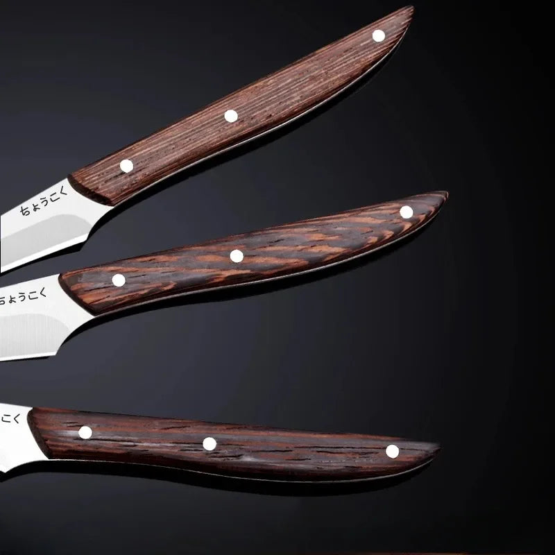 Professional Fruit & Vegetable Carving Knife Set – 1 or 3 Piece Carving Knife Set Axl