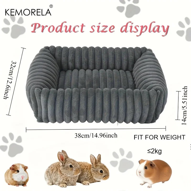 Soft Small Pet Bed – Hamster, Rabbit & Guinea Pig Sleeping Nest Small Pet Bed Axl