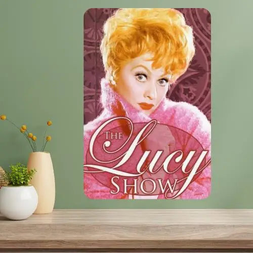 The Lucy Show Classic TV Vintage Metal Poster Sign Metal Wall Sign Axl aluminum sign aluminum 14x20cm