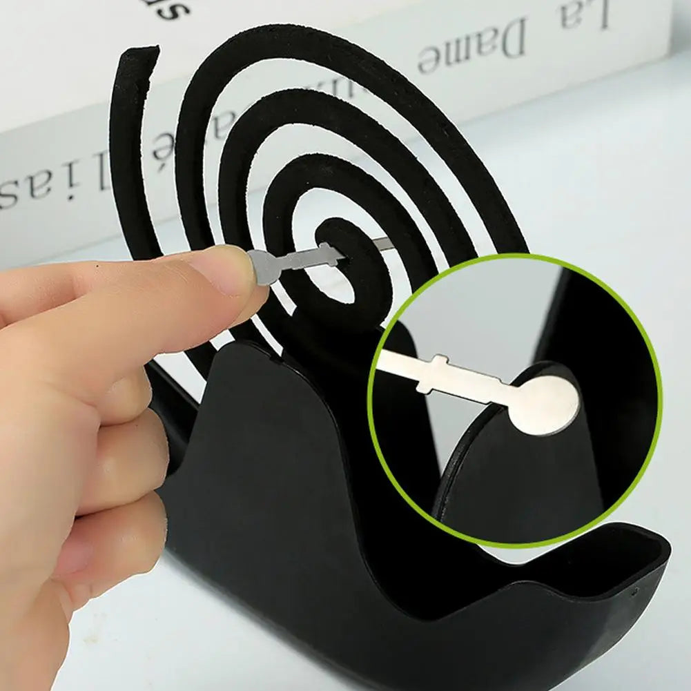 Snail Mosquito Coil Holder with Ash Catcher – Incense Burner Mosquito Coil Holder Axl