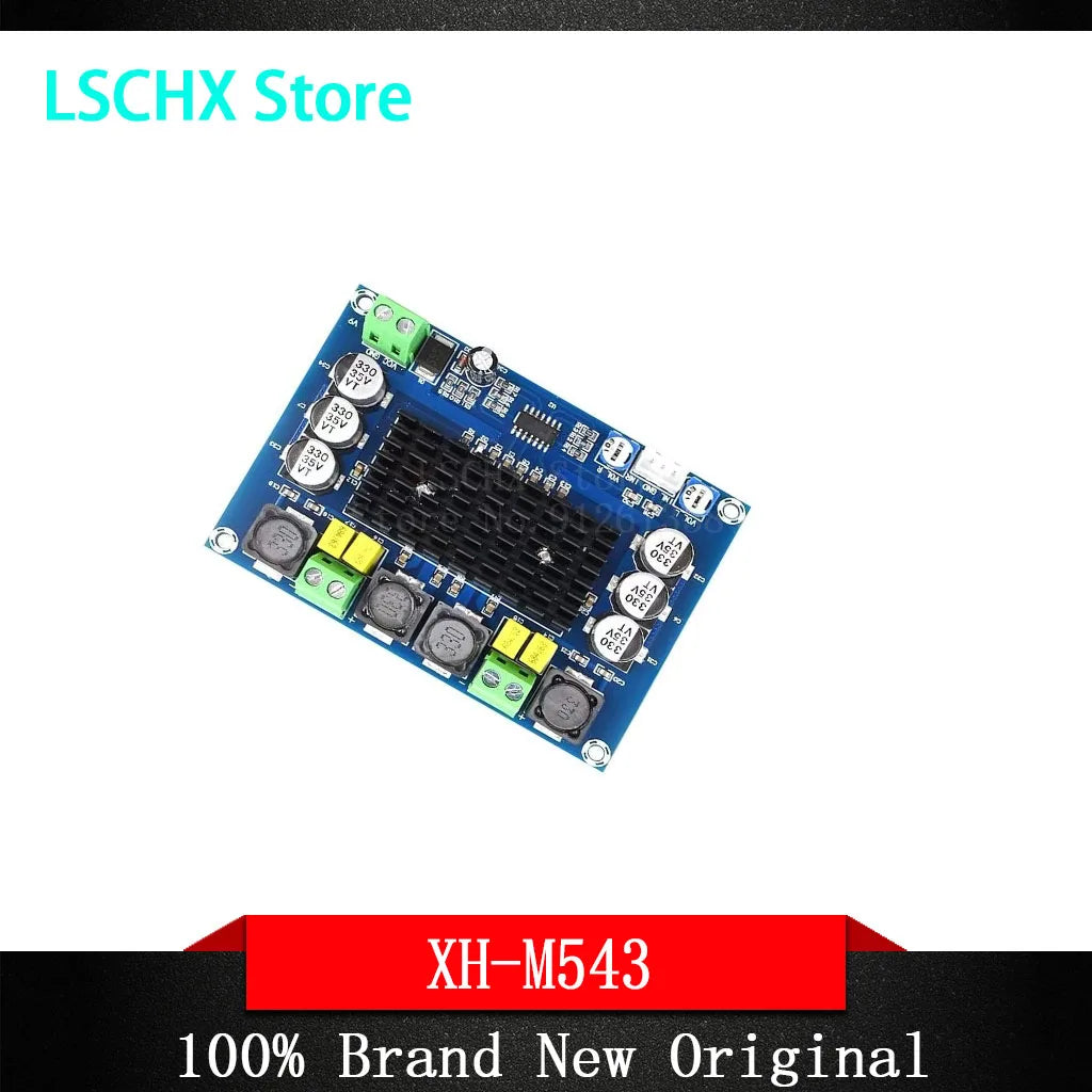 XH-M543 TPA3116D2 2×120W Dual Channel Stereo Amplifier Board Audio Amplifier Board Axl