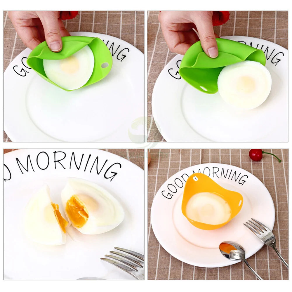 Silicone Egg Poacher Cup – Oven & Microwave Safe | Food-Grade Egg Poacher Cup Axl