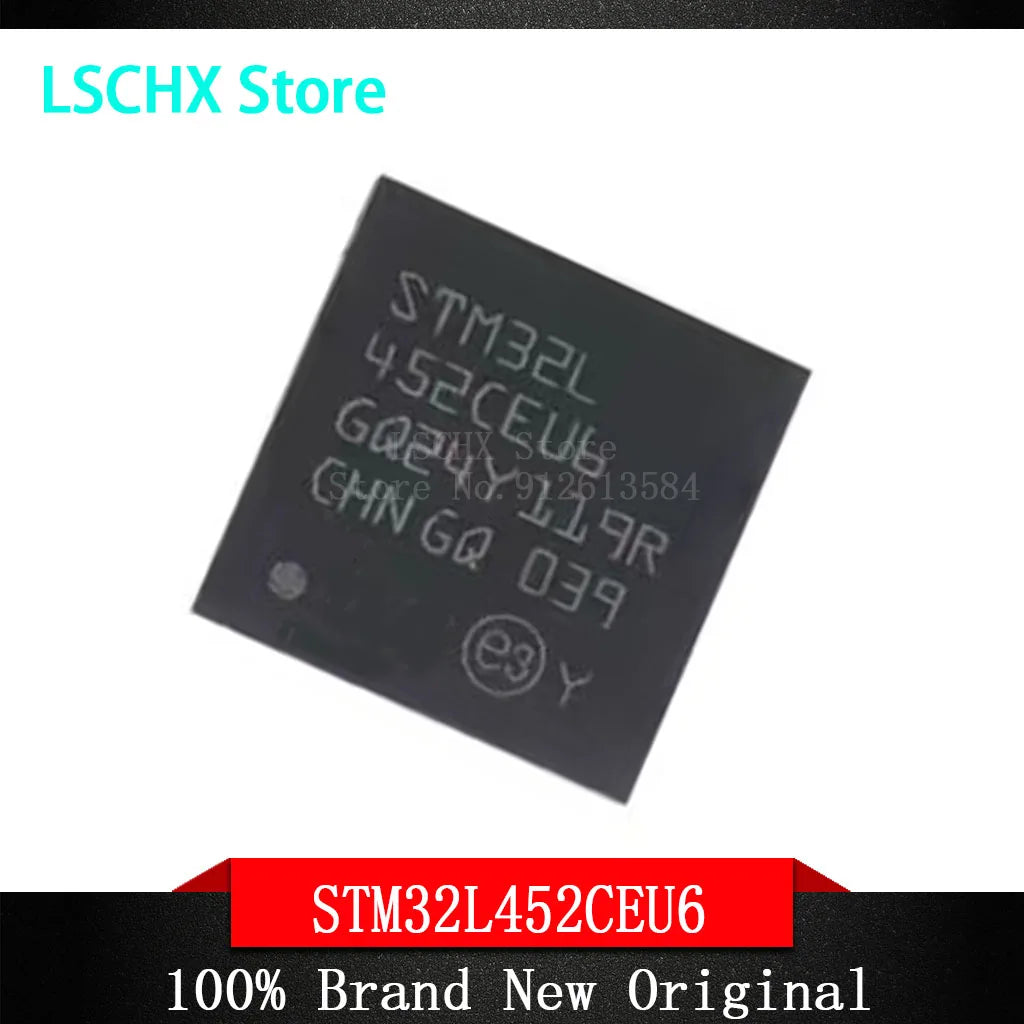 STM32L452 MCU Microcontroller – VCT6 RET6 REI3 CCU6 Variants Microcontroller IC Axl