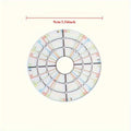 Acrylic Rotary Pottery Trimming Disc – Circle Divider Tool Pottery Trimming Tool Axl Small 3.54inch