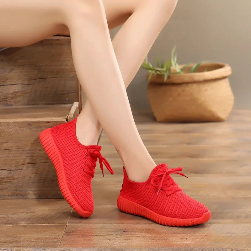 Women's Vulcanized Sneakers – Breathable Gym & Walking Shoes Women's Sneakers Axl