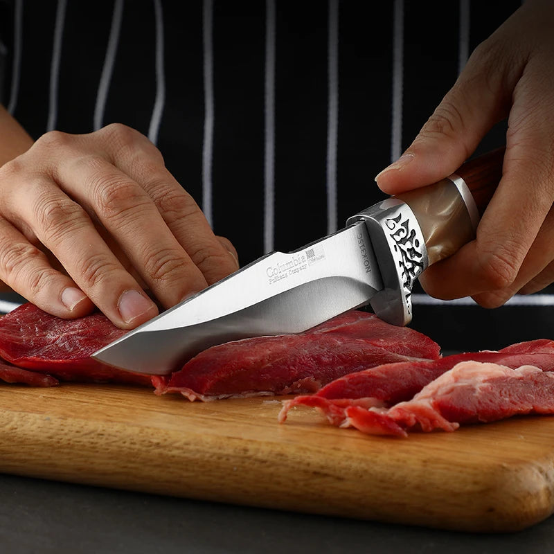 Portable Fixed Blade Stainless Steel Knife – Camping & Outdoor Fixed Blade Knife Axl