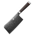 XINZUO 6.5" 67-Layer Damascus Steel Bone Chopper Kitchen Knife Damascus Bone Chopper Axl Knife