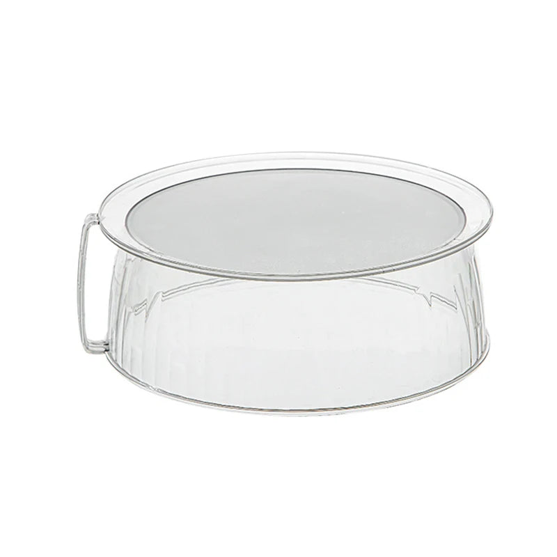 10-Inch Clear Microwave Food Cover Lid with Handle | Splash Guard Microwave Food Cover Axl S