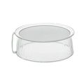 10-Inch Clear Microwave Food Cover Lid with Handle | Splash Guard Microwave Food Cover Axl S