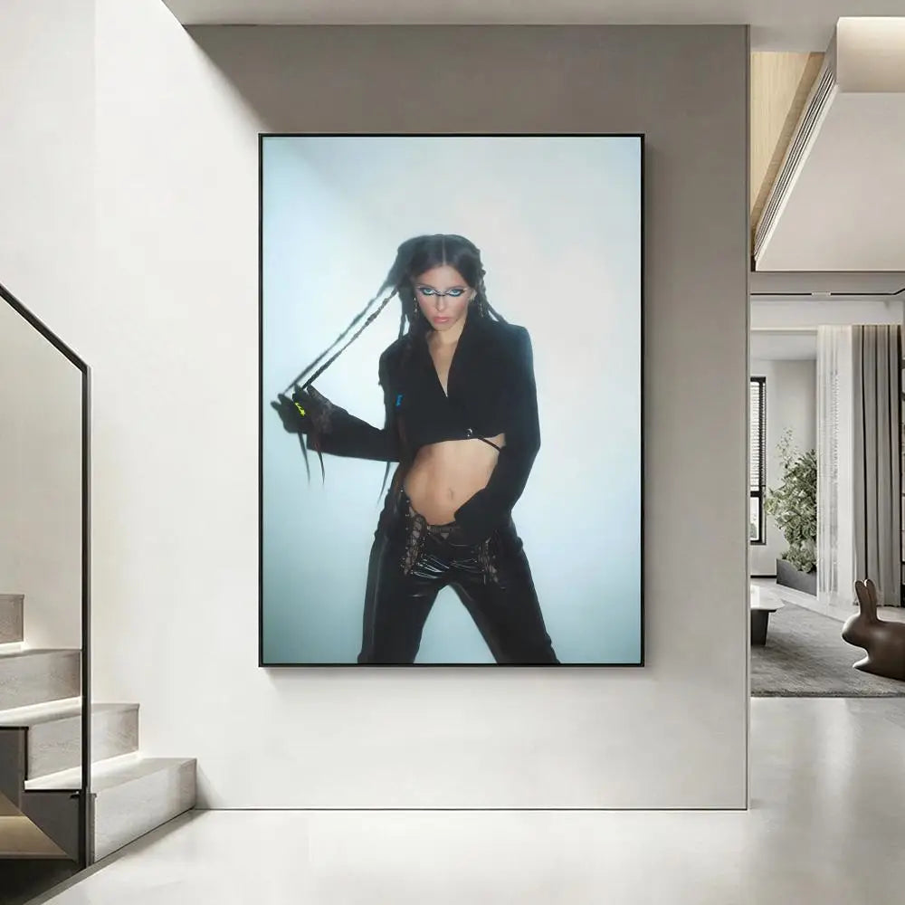Y-Young M-Miko HD Poster – Aesthetic Wall Art Home Decor Wall Art Poster Axl White6 50X70cmNoframe