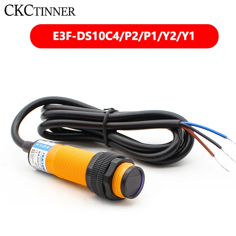 E3F-DS10 Photoelectric Proximity Sensor Switch NPN PNP 10cm Photoelectric Sensor Axl