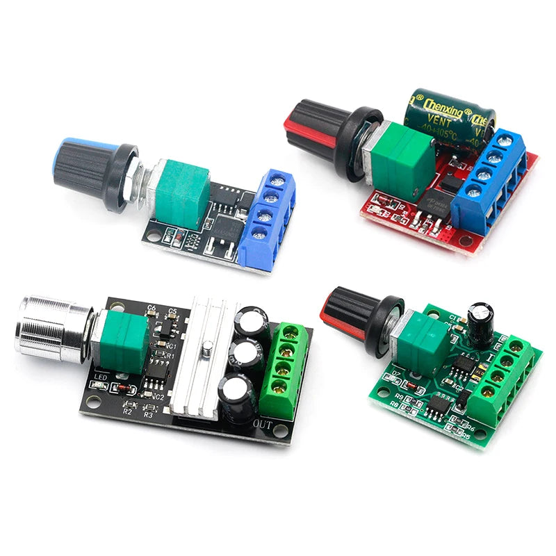 PWM DC Motor Speed Controller 10A 90W Adjustable Module Motor Speed Controller Axl