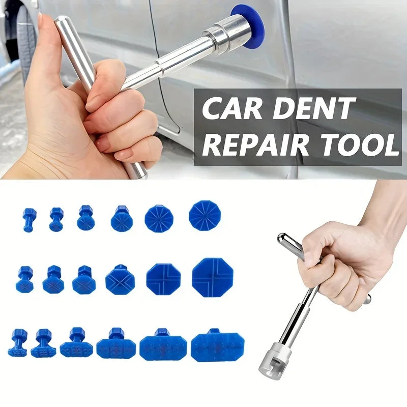 Paintless Dent Repair Kit 18pc Spacers – Car Body Dent Puller Dent Repair Kit Axl