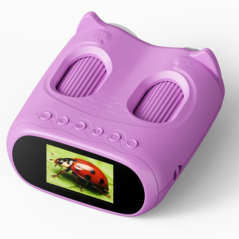 Kids 2-in-1 Microscope & Binoculars Toy – 1000X Magnification Kids Science Toy Axl