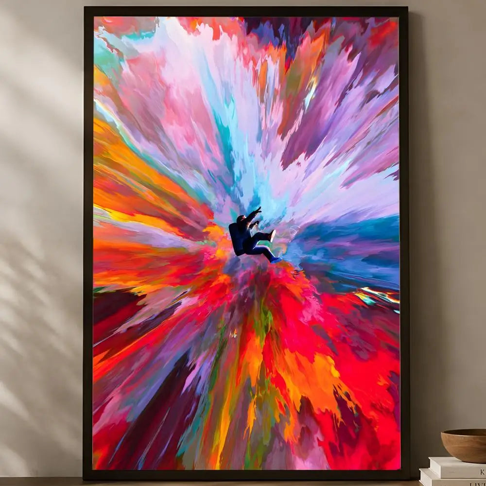 Zedd Self-Stick HD PVC Wall Art Poster – Waterproof Decor Wall Art Poster Axl White03 40X50cmNoframe
