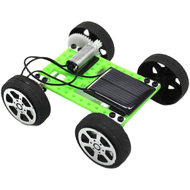 DIY Solar Powered Mini Car Kit – STEM Building Toy for Kids STEM Building Kit Axl Default Title