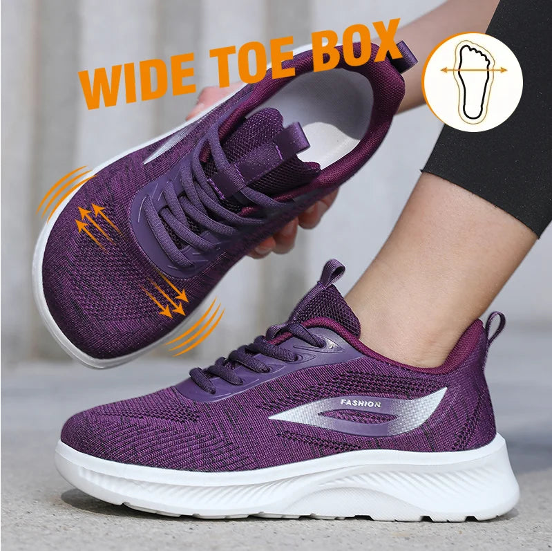 Women's Breathable Mesh Sneakers – Lightweight Running & Gym Shoes Women's Sneakers Axl