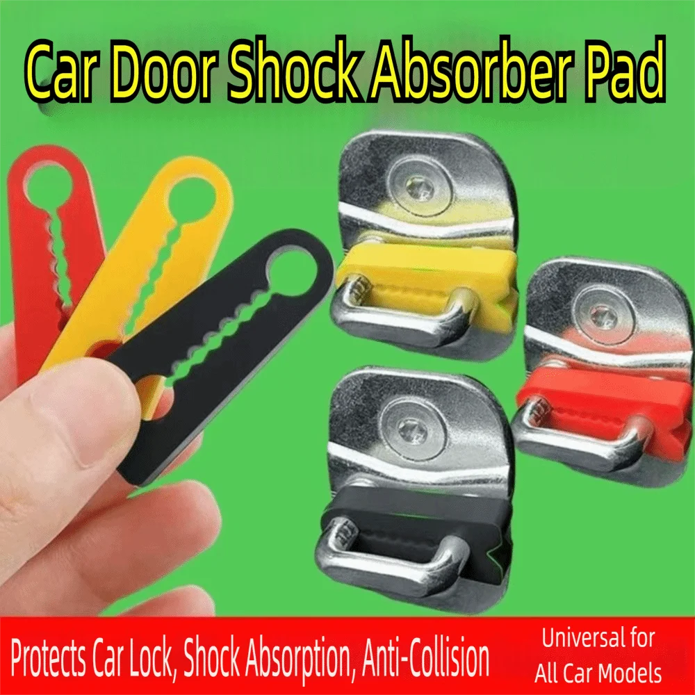 4-Pack Silicone Car Door Lock Buffer – Quiet Close Damper Car Door Accessory Axl