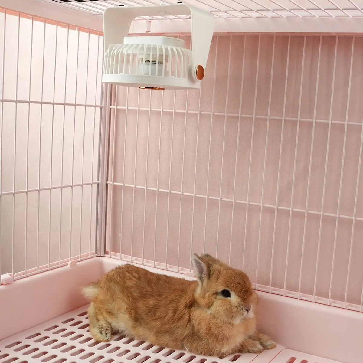 USB Pet Cage Fan – Clip-On Cooling for Small Animals Pet Cage Fan Axl